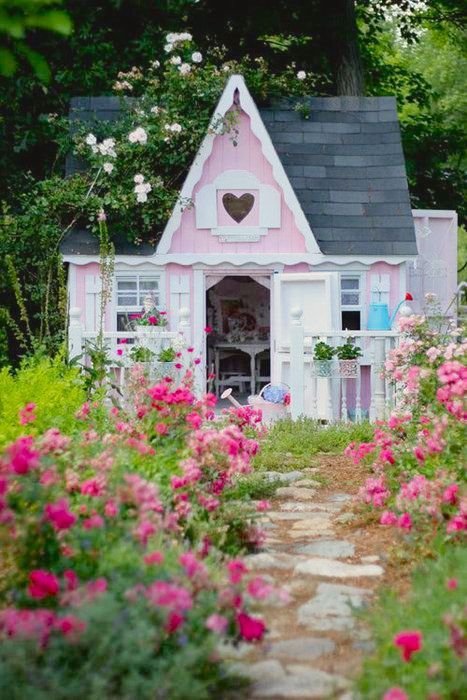 flower,house,garden,cottage,yard,