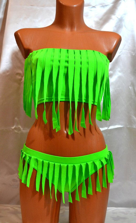 FRINGE SWIMSUIT