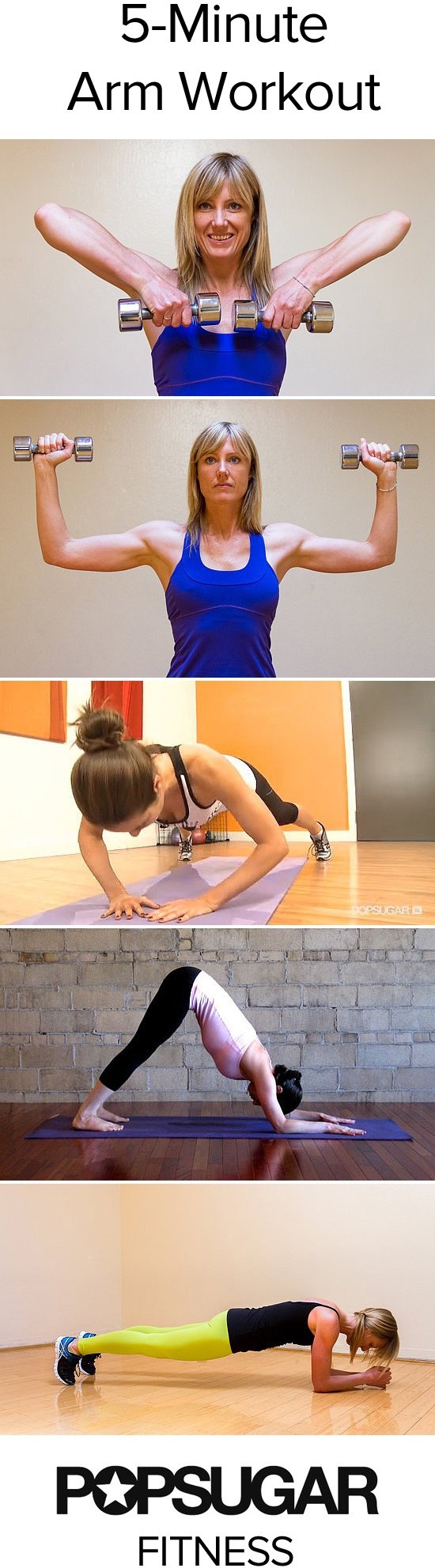 Five-minute Arm Toning Plan