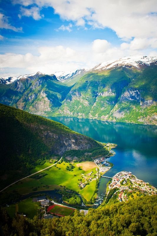 Aurland,highland,mountainous landforms,nature,mountain,