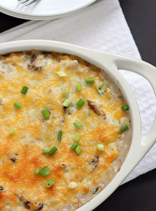 Skinny Chicken and Rice Casserole