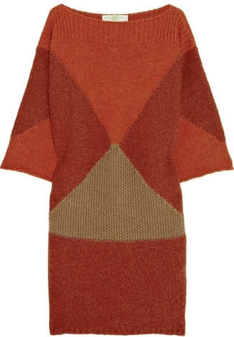 Stella McCartney Runway to Green Sweater Dress