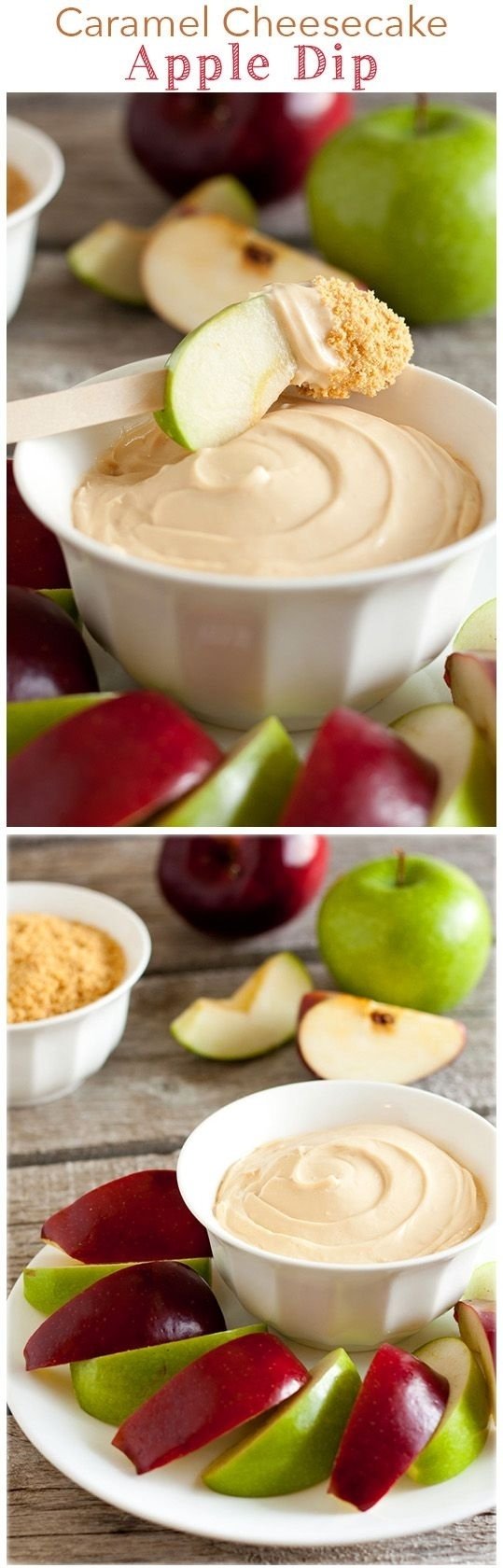 Caramel Cheesecake Apple Dip