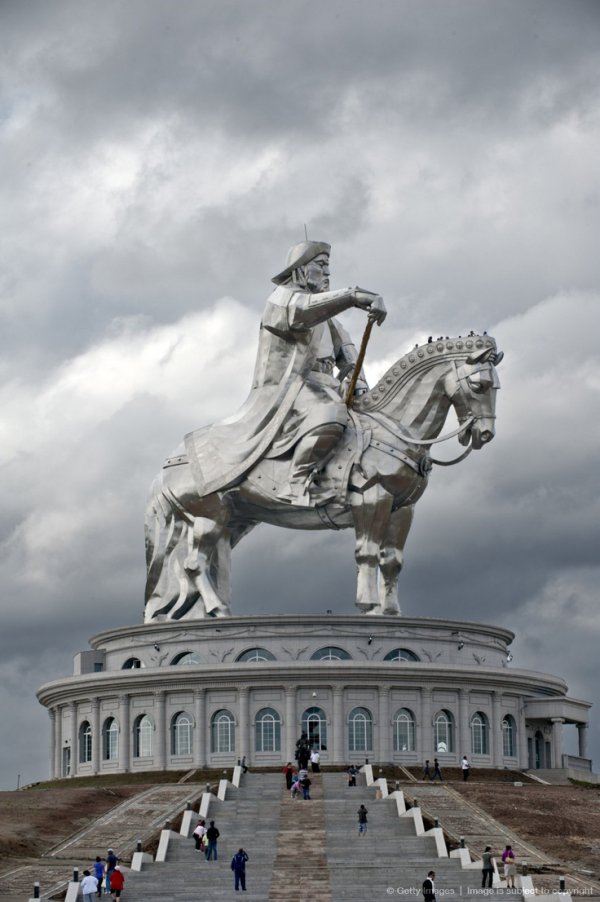 Genghis Khan,statue,landmark,monument,sculpture,