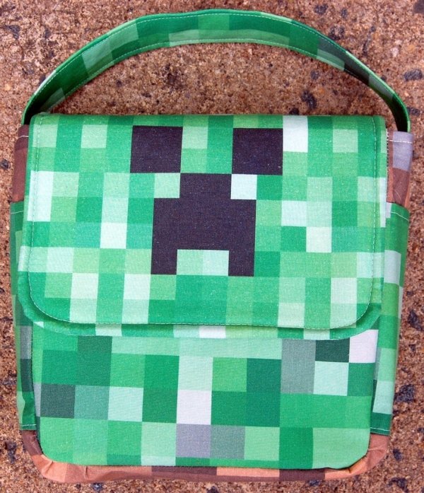 Minecraft Lunch Bag