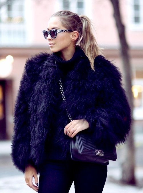 Faux Fur Jacket