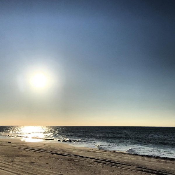 sea, horizon, sky, body of water, ocean,