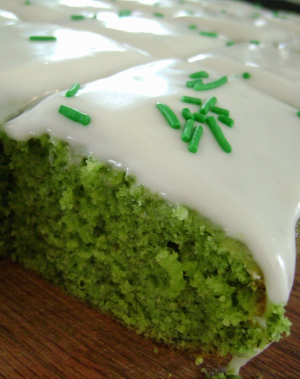 Turkish Spinach Lemon Cake