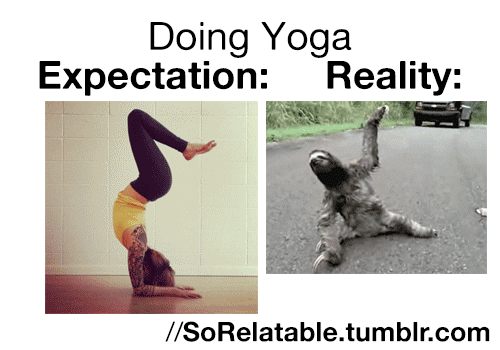 Think up an Excuse for Not Starting Yoga