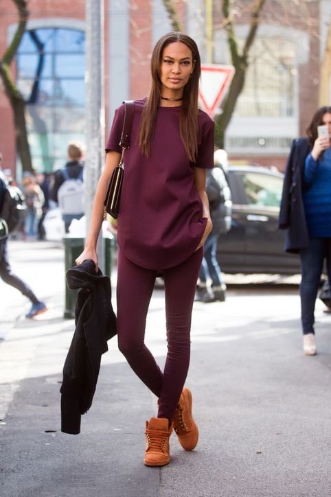 Replace Warm Fabrics with Warm Colors, like Burgundy