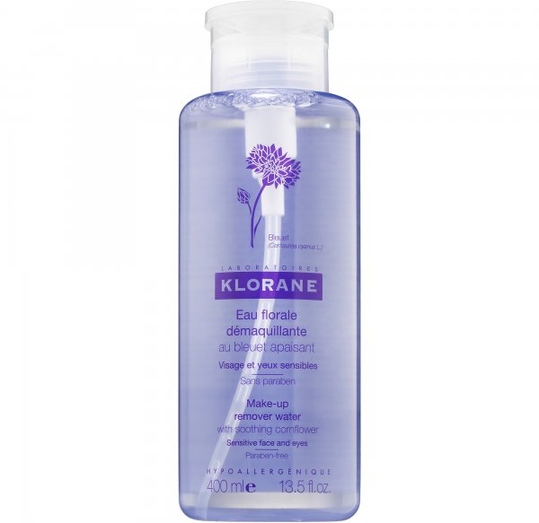 Klorane Make-up Remover Water with Soothing Cornflower