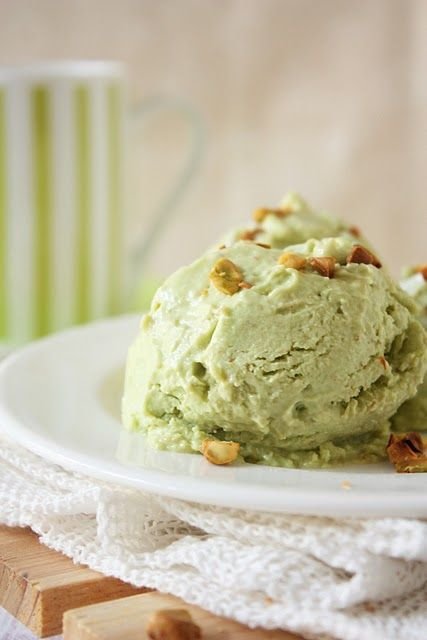 Avocado and Coconut Ice Cream