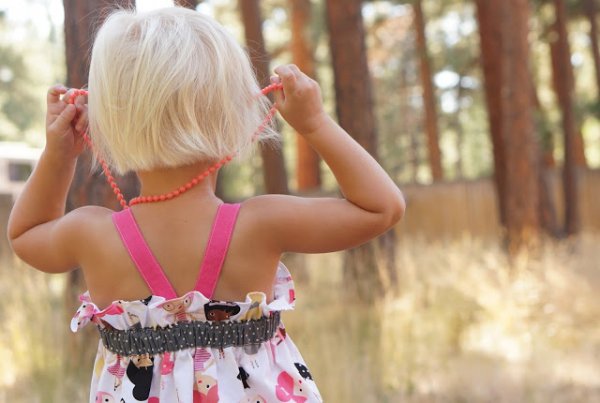 Paper Bag Dress