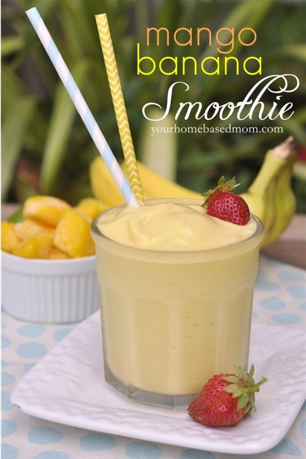 Mango Banana Smoothie