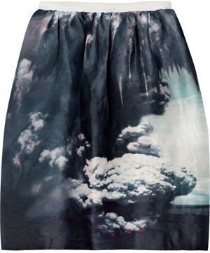 Carven Print Skirt