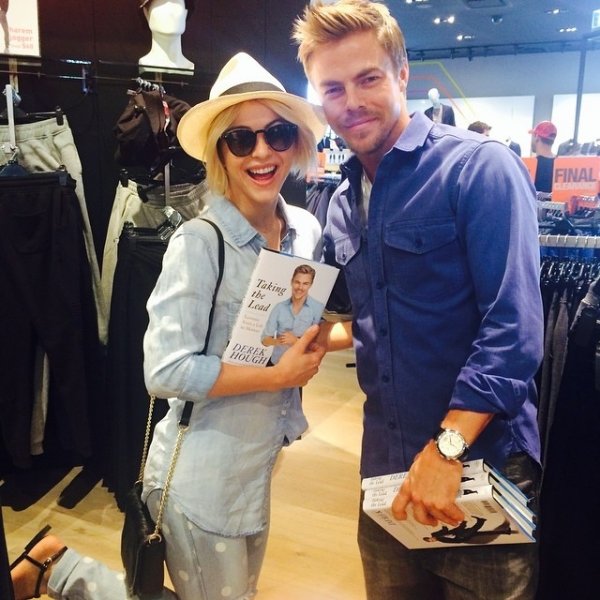 Julianne and Derek Hough