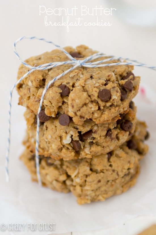 Peanut Butter Breakfast Cookies