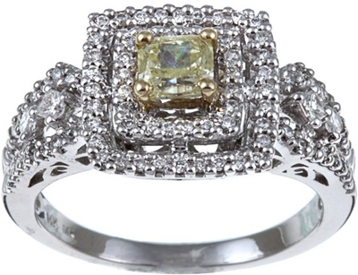 Yellow Diamond Ring