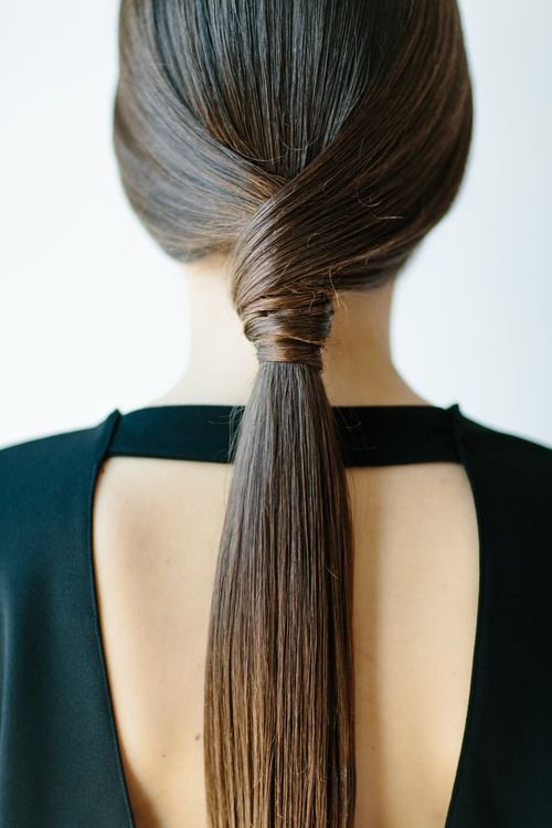 Sleek Ponytails