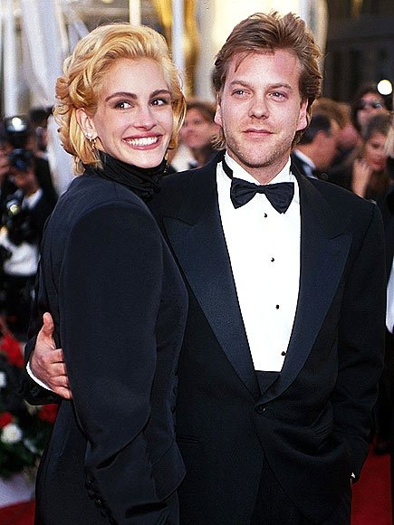 Julia Roberts and Kiefer Sutherland