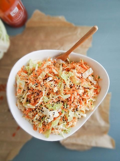 Napa Siracha Slaw