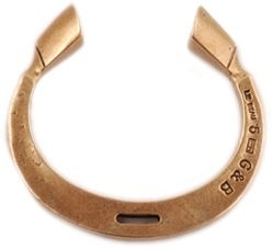 Giles and Brother Pied-de-Biche Brass Cuff