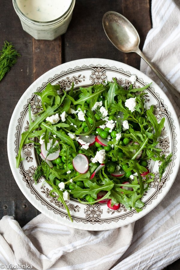 Peppen Sie Ihren Salat auf