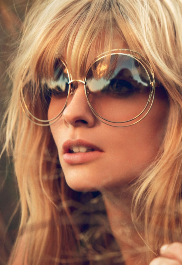 These Oversized Metallic Frames Are so Outrageous That They Just Might Work!