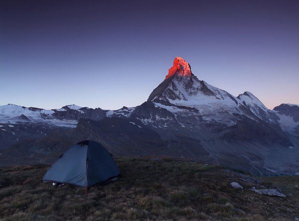 Under Matterhorn, 2,600m Valais Alps, Switzerland