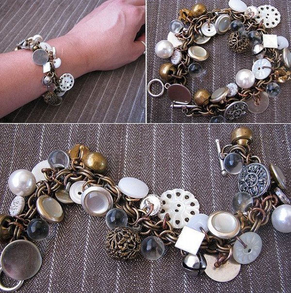 Gypsy Button Bracelet