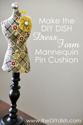 Mini Dress Mannequin Pincushion