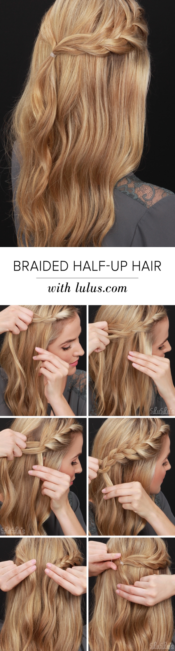 Braided Half-up Hair