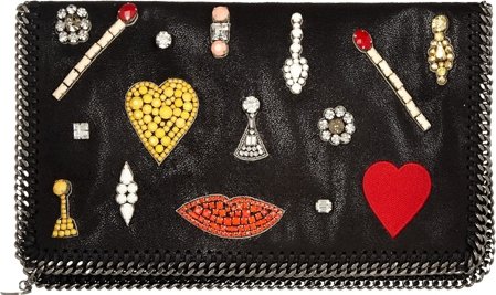 Stella McCartney Falabella Faux-Leather Clutch