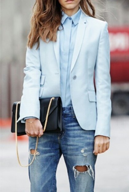 9 Ways to Wear Chambray Shirts ...