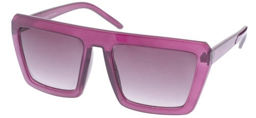 Asos Top Flat Visor Sunglasses