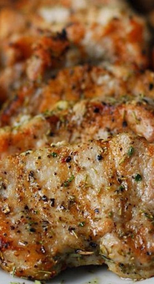 Garlic Rosemary Pork Tenderloin