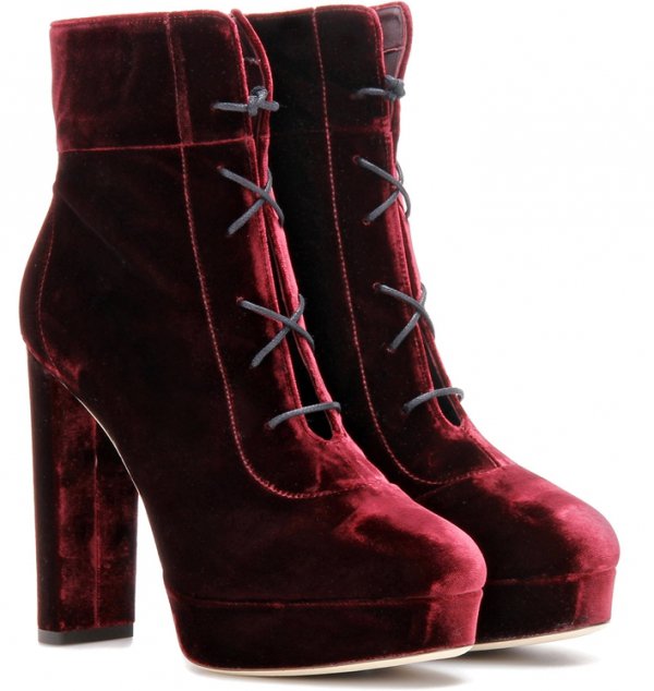 footwear, leather, boot, maroon, suede,