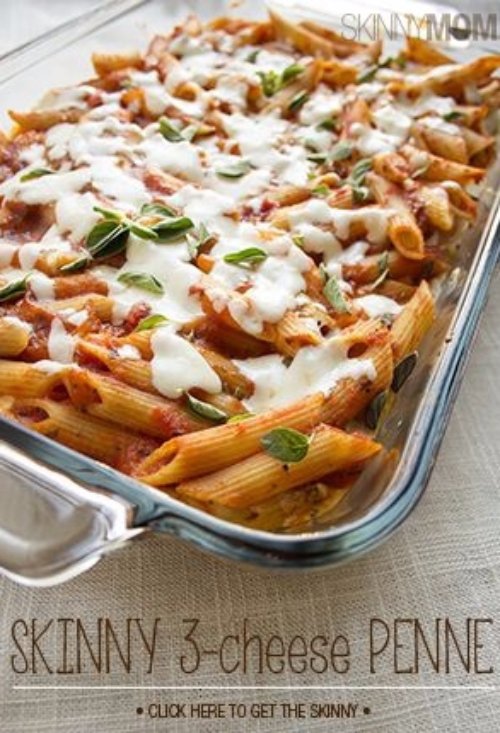 Three Cheese Penne Casserole