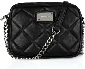 Michael Michael Kors Hamilton Leather Corss-Body Bag