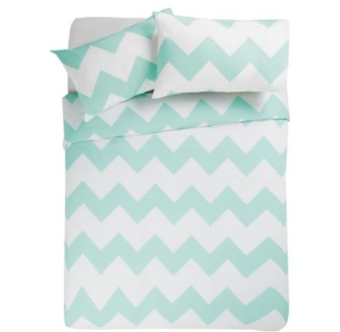 Tesco Basics Chevron Set in Spearmint