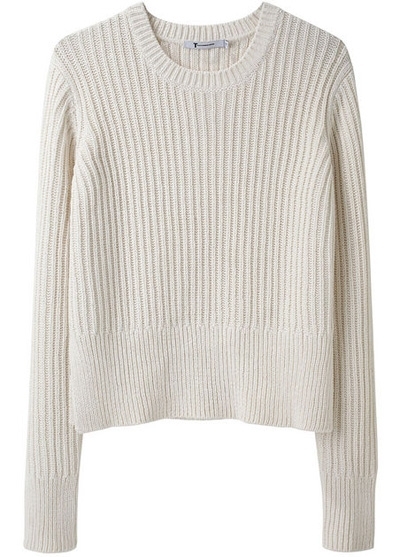 T by Alexander Wang Chunky Rib Pullover