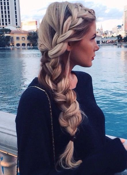 ) Low Pony and Braid