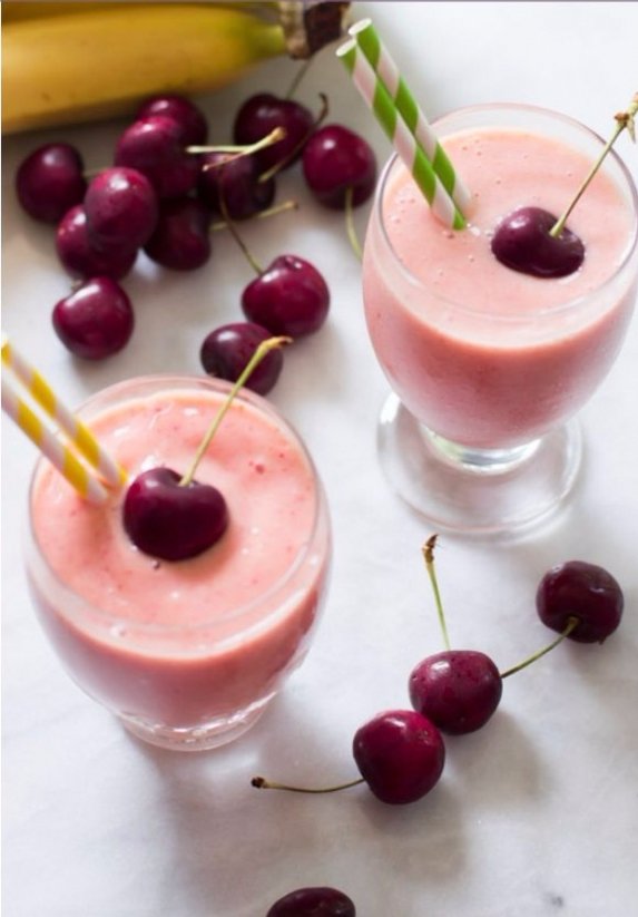 Cherry Pineapple Smoothie