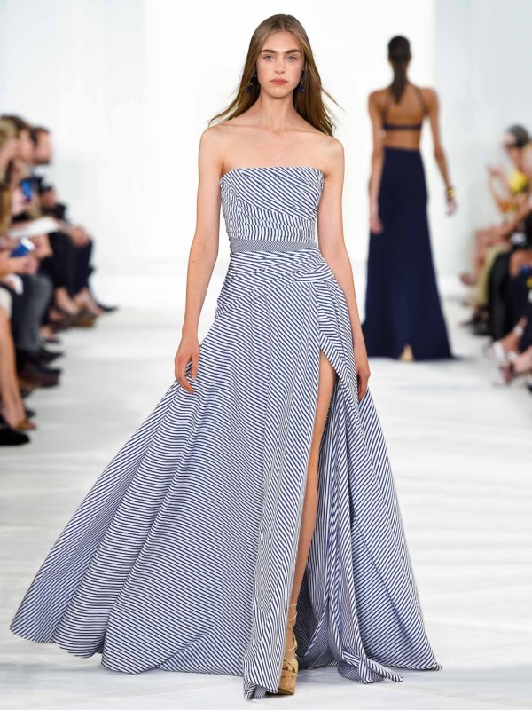 Sleeveless Dress with a Slit