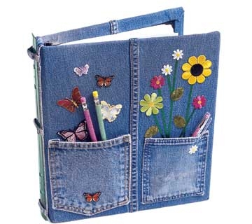 A Blue Jean Notebook