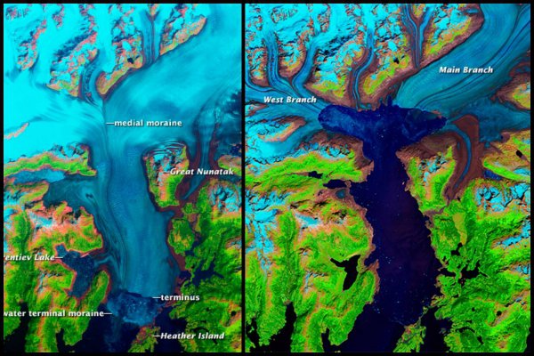 Glaciers Are Melting in the Northern Hemisphere