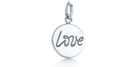 Paloma Picasso Love Disc Charm and Chain