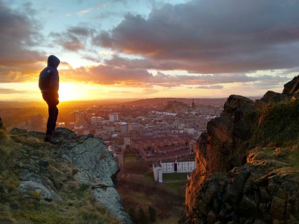 sky, rock, cloud, sunrise, terrain,