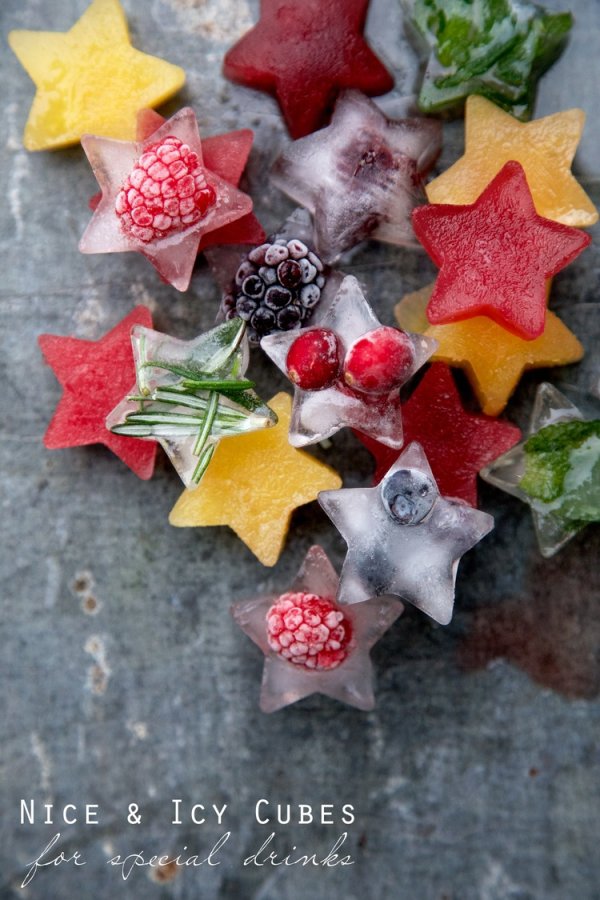 Fruit Ice Cubes