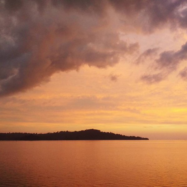 sky, horizon, afterglow, calm, red sky at morning,